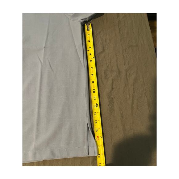 Draper’s & Damon’s Women’s Button-Down Blouse Light Blue Long Sleeve Size Large - Picture 6 of 7